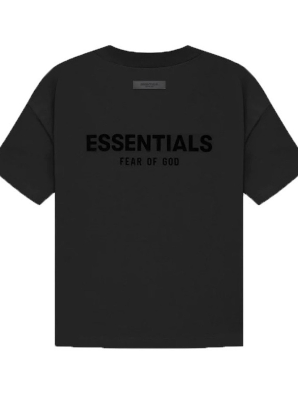 ESSENTIALS Fear of God Men's black limo T-Shirt - Picture 5 of 5